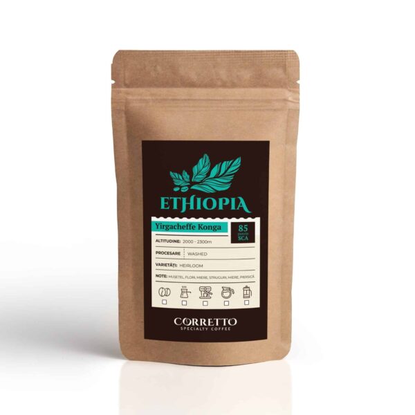 Cafea Ethiopia Yirgacheffe Halo Berity - imagine 7