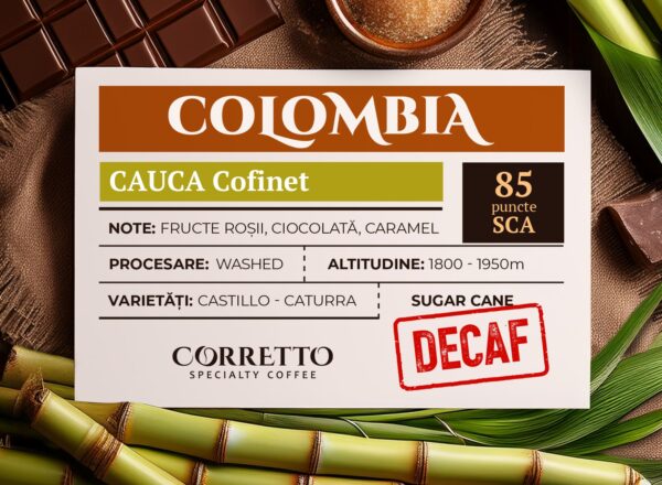 Colombia Cauca Cofinet DECAF 85 SCA - Image 2