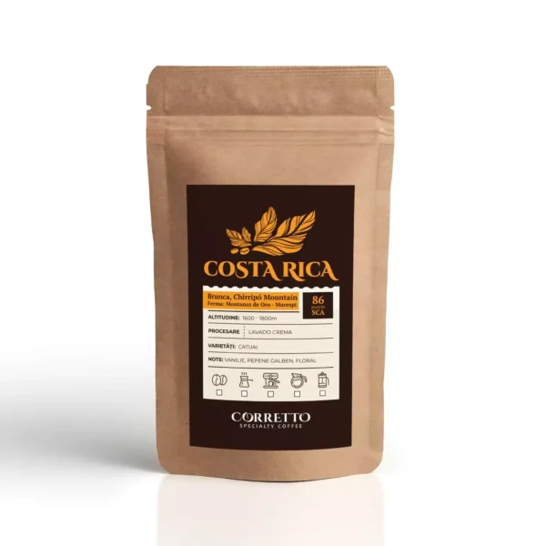 Cafea Costa Rica Brunca, Chirripo mountain Montanas de oro Marespi